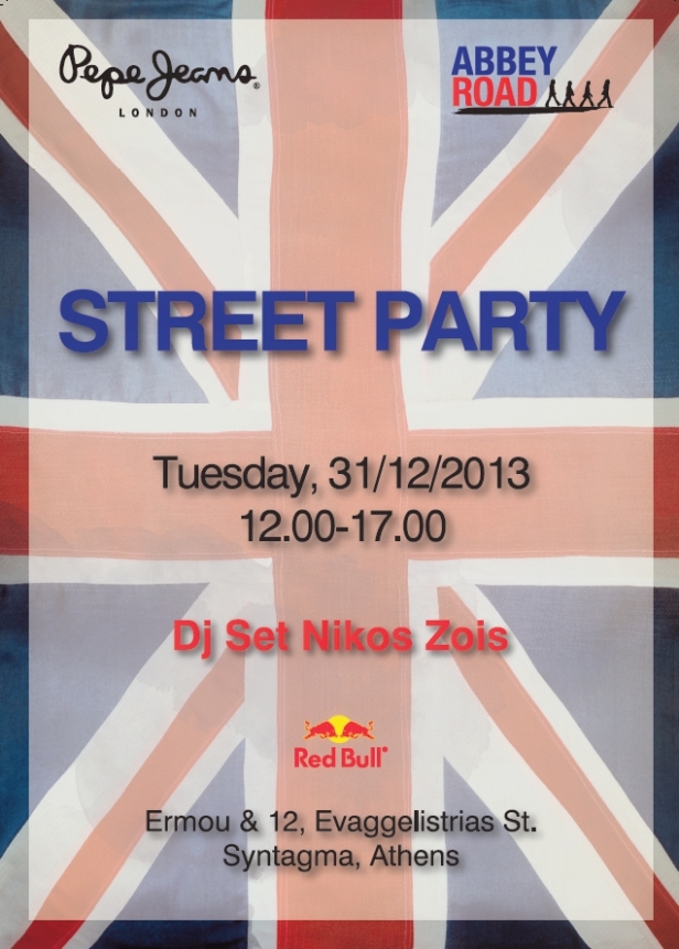 street party AbbeyRoadPepeJeans